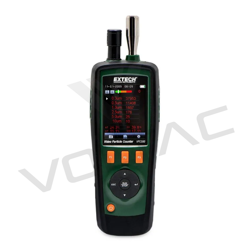 Contador de partículas con cámara