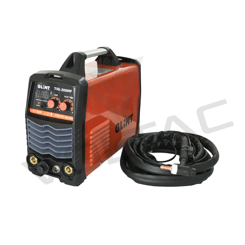 Maquina soldadora tig mod glint-200hf 220v 180a