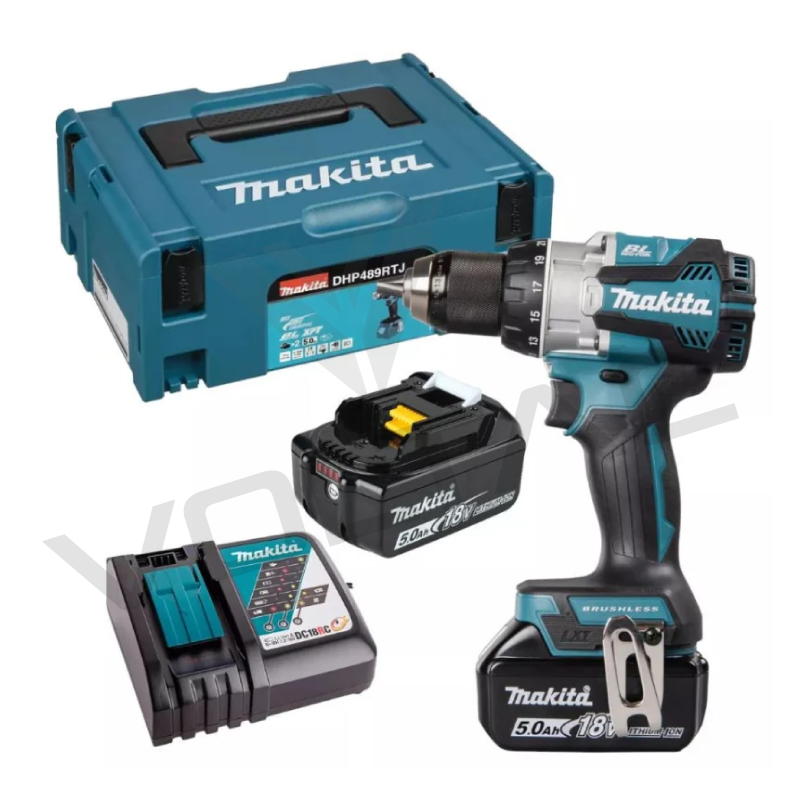 Taladro Percutor 13 mm. /110 N.m/1,9 kg. / BL/XPT/ S- 2 Vel. Variable